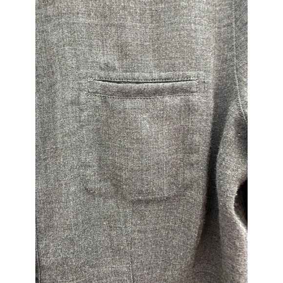 Vintage Armani Collezioni Womens 8 Shirt Wool Button Up Tailored Old Money RARE - Picture 6 of 16